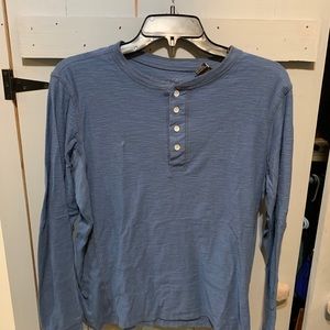 Lion’s Crest Blue Henley